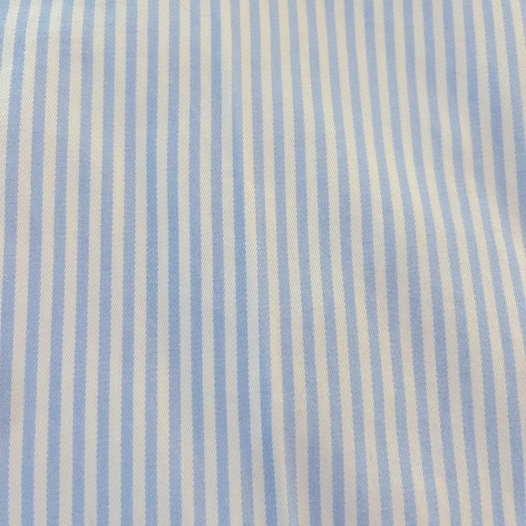 Light Blue and White Striped Shorts - Picture 4 of 4